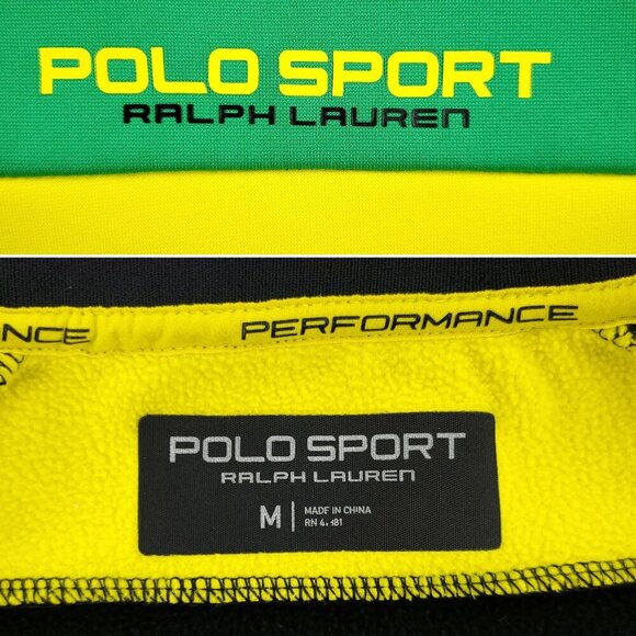 Polo Sport Ralph Lauren Performance Track Jacket Colorblock Men's Medium - Picture 4 of 13